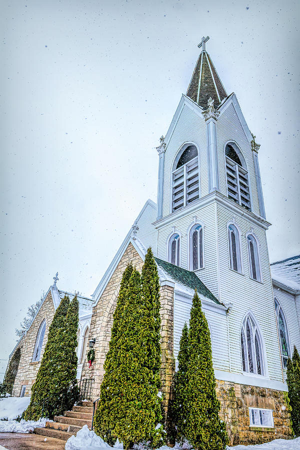 Jefferson Prairie Lutheran Church Photograph by Todd Reese