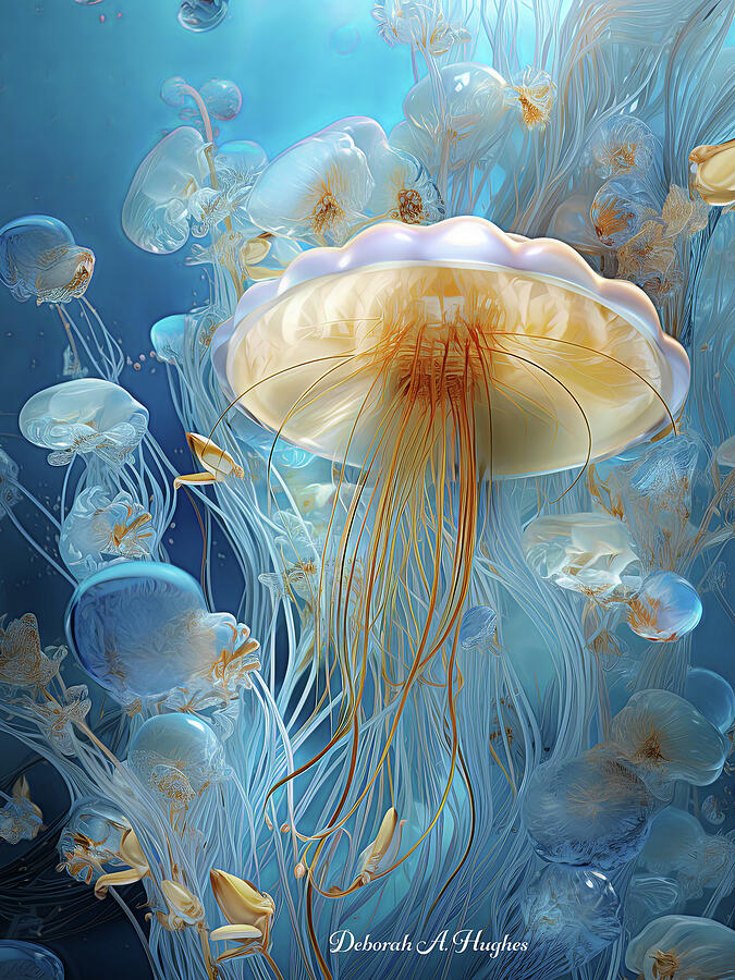 Jelly Blue Photograph by Deborah Hughes - Fine Art America