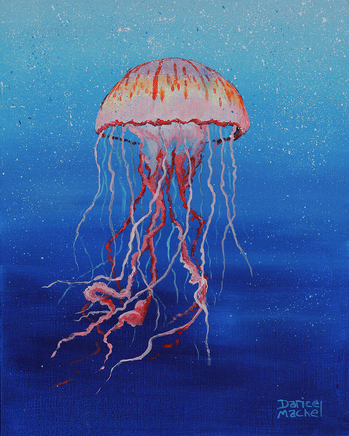 Jellyfish Painting by Darice Machel McGuire