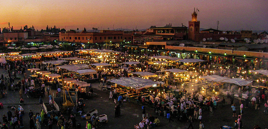 Jemaa El-Fnaa Market Photograph By Julie A Murray | Pixels