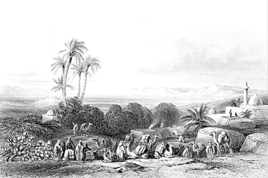 Jenin in 1847 Photograph by Munir Alawi