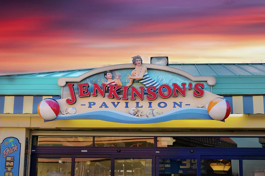Jenkinson's Pavilion, Point Pleasant Photograph by Bob Cuthbert Fine