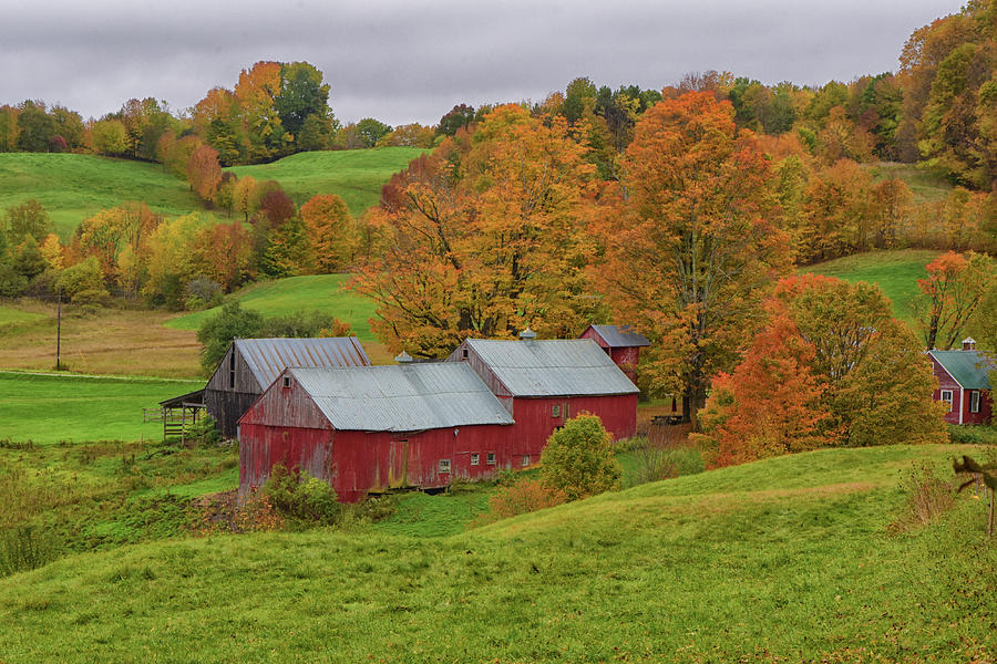 Jenne Farm in Autumn of 2021 Photograph by Mike Martin
