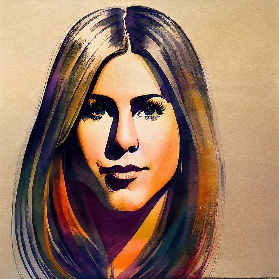 Jennifer Aniston Mixed Media by OnionMarket - - Fine Art America