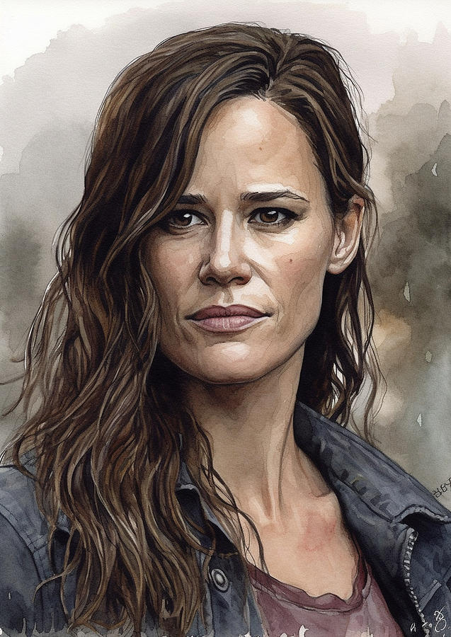 Jennifer Garner Digital Art by Thuy Dinh Thi - Fine Art America