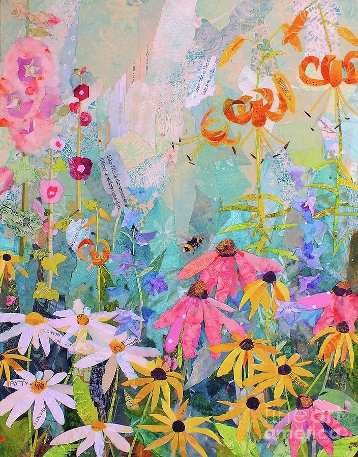 Jennifers Garden Painting by Patricia Henderson
