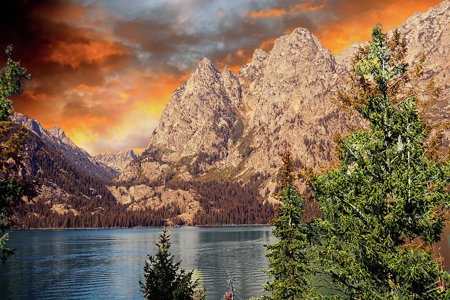 Mountain Photograph - Jenny Lake 6 by Marty Koch
