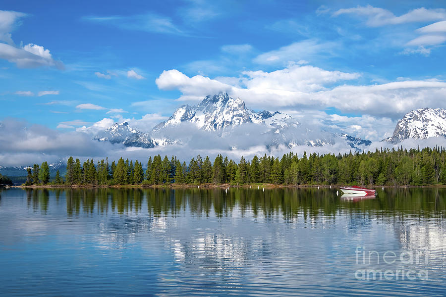Jenny Lake Overlook - Grand Teton National Park Photograph by Sturgeon Photography