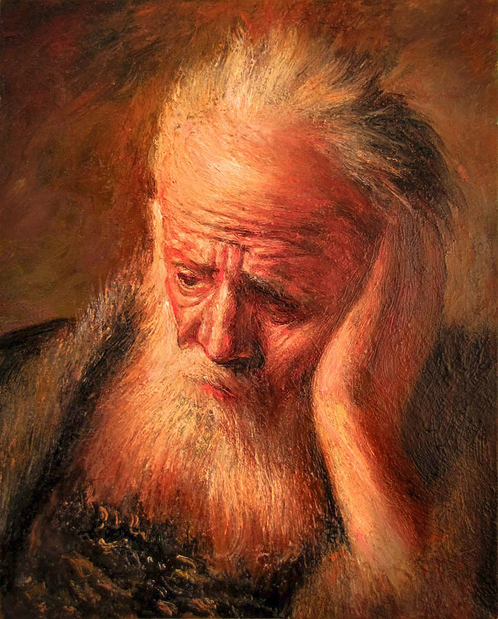 Jeremiah Painting By Felix Freudzon