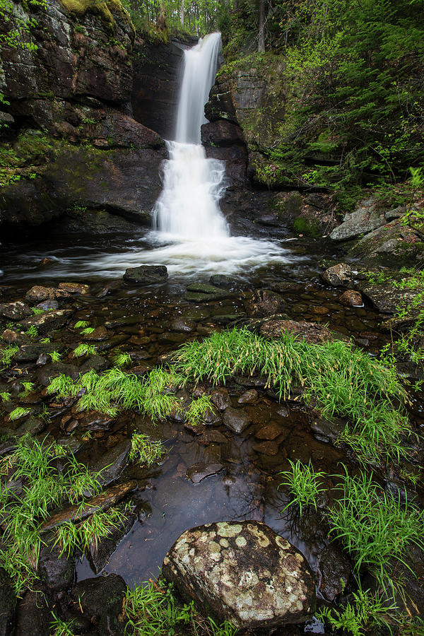 Jericho Falls Spring Photograph by White Mountain Images