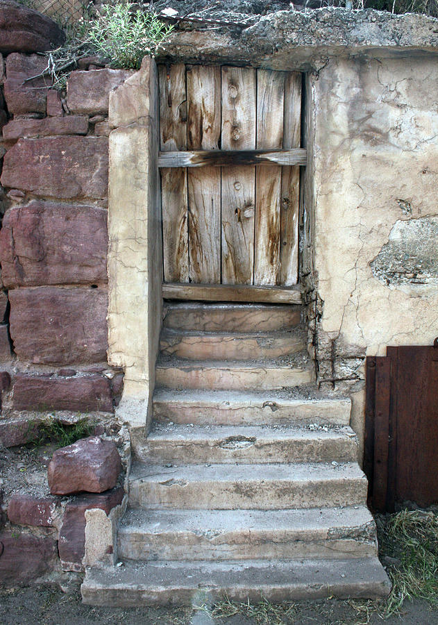 Jerome Door Photograph by Ellen Henneke