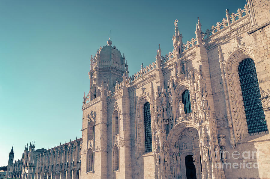 Jeronimos monastery in Lisbon Photograph by Louise Poggianti