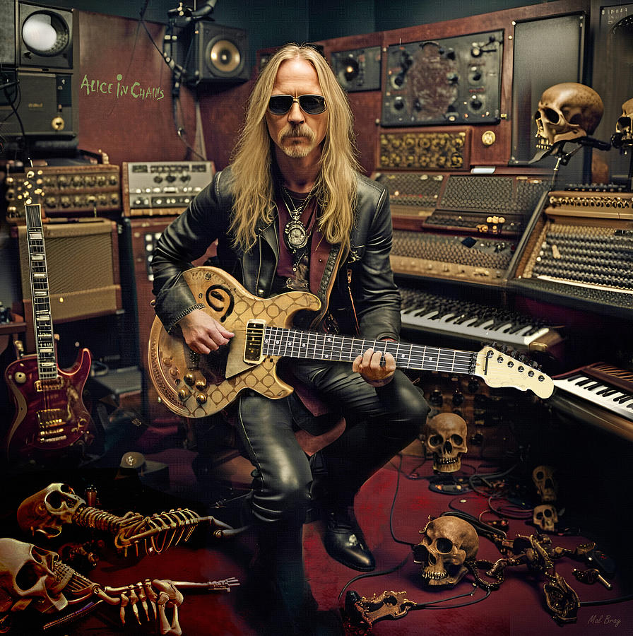 Jerry Cantrell Alice in Chains Them Bones Steampunk by Mal Bray