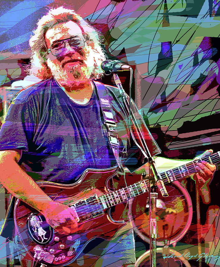 Jerry Garcia Painting