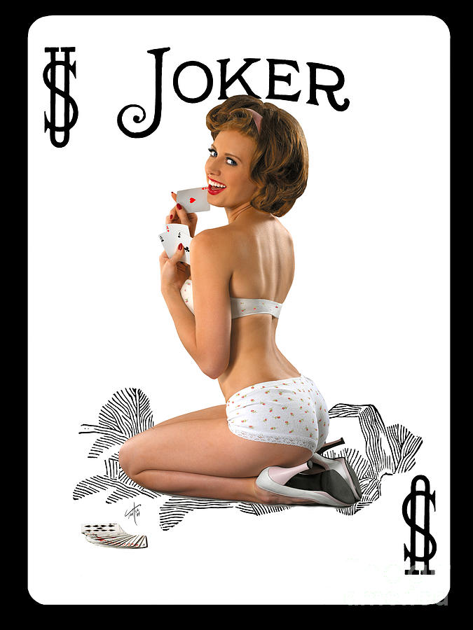 Jerry Joker Pyrography by Jim Trotter