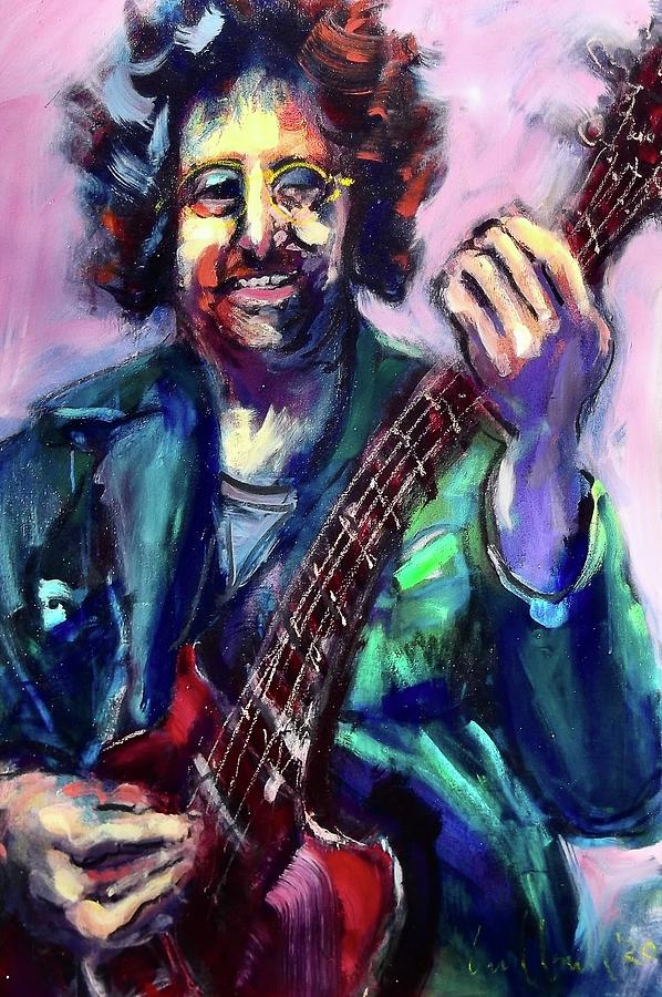 Jerry Painting by Les Leffingwell