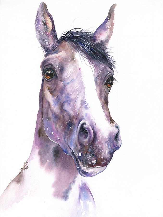 jerry the Horse Painting by Arti Chauhan