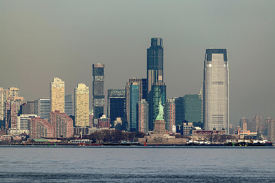 Jersey City Skyline Photograph by Steven Richman Pixels