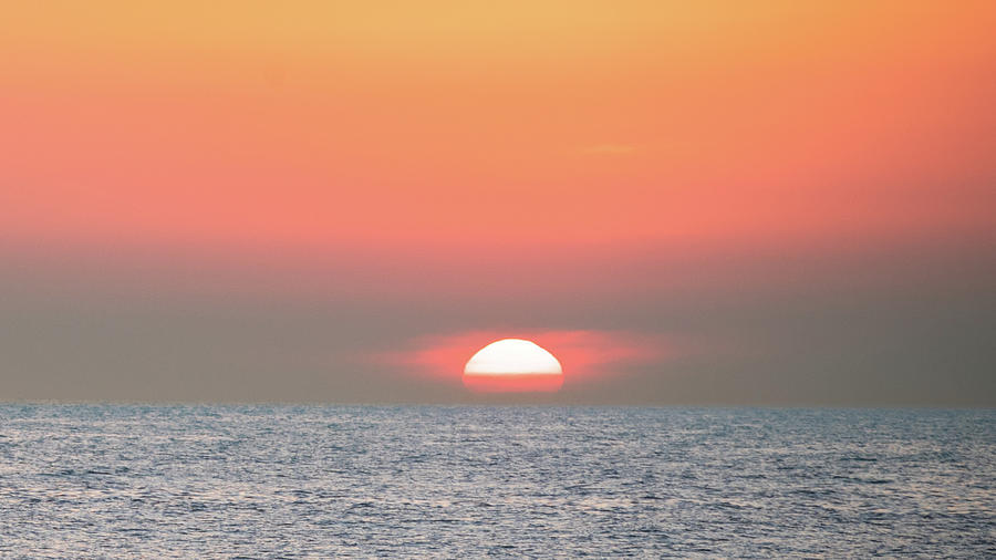 Jersey Shore Hazy Sunrise Close Up Photograph by Matthew DeGrushe Jersey Shore Hazy Sunrise Close Up Photograph by Matthew DeGrushe