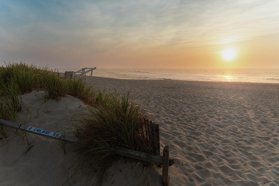 Jersey Shore Sunrise Scene Photograph by Matthew DeGrushe