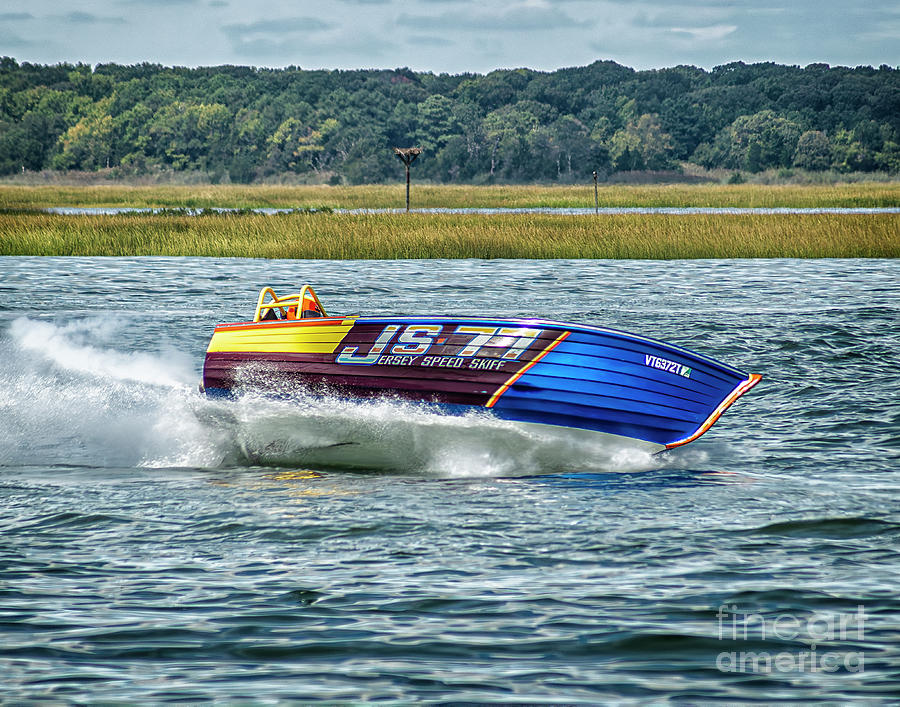 Jersey Speed Skiff Photograph by Nick Zelinsky Jr