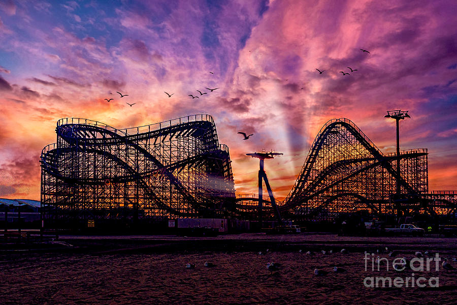 Jersey Sunset Photograph by Nick Zelinsky Jr