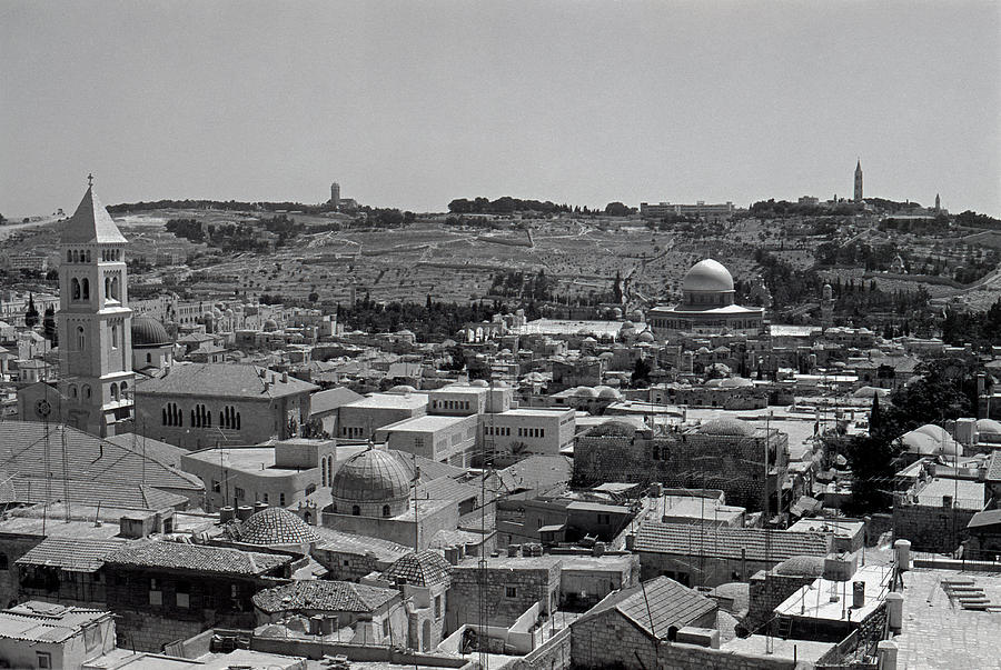 Jerusalem 1972 Photograph by Michael Pole