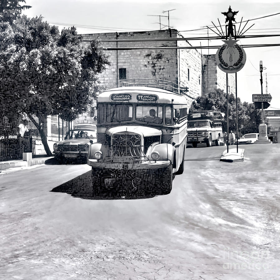 Jerusalem Bethlehem Old Bus 22 Photograph By Munir Alawi - Fine Art America