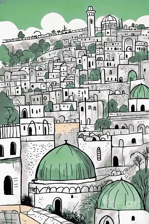 Jerusalem City XV FEB Photograph by Munir Alawi Jerusalem City XV FEB Photograph by Munir Alawi