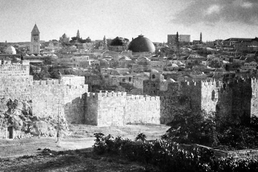 Jerusalem Domes Black and White Photograph by Munir Alawi - Fine Art ...