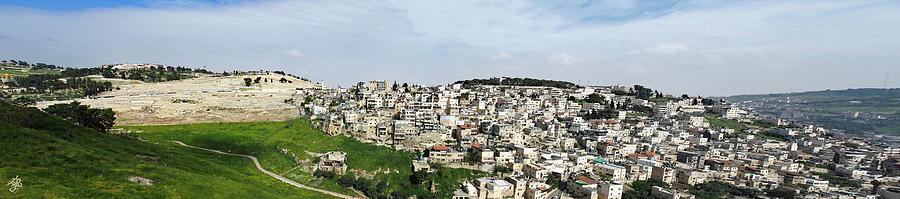 Jerusalem from City of David Photograph by Ginger Repke