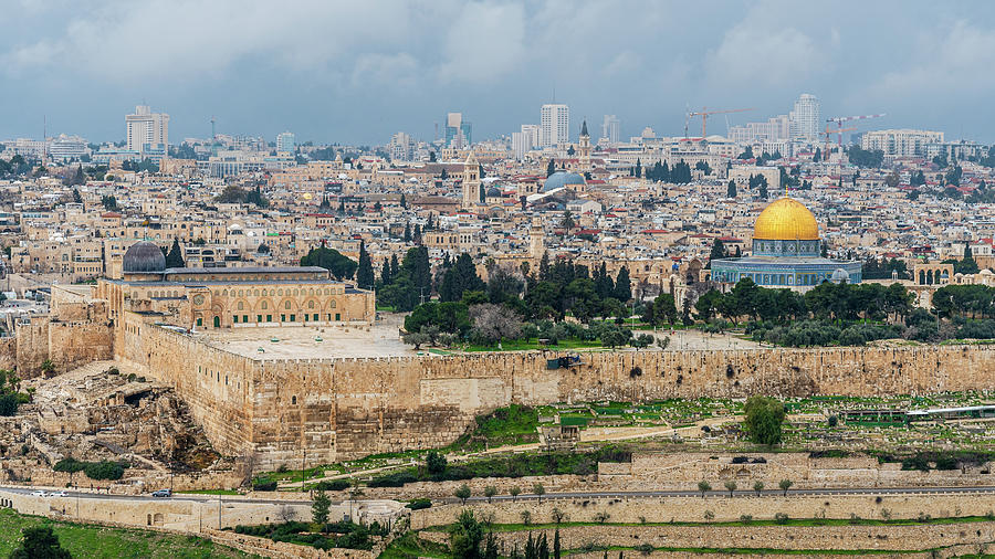 Jerusalem panorama Photograph by Dimitrios Karamitros | Fine Art America