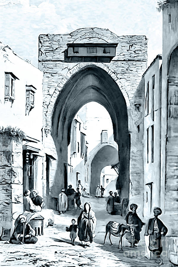 Jerusalem Route in 1860 Photograph by Munir Alawi