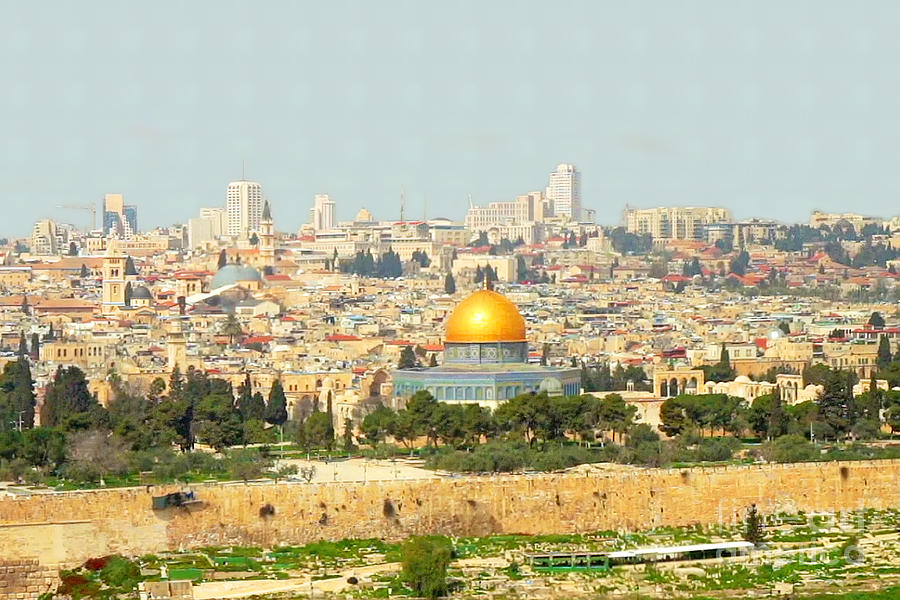 Jerusalem Sky Photograph by Munir Alawi