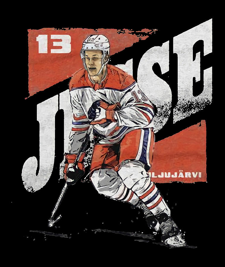 Jesse Puljujarvi Digital Art by Kelvin Kent Fine Art America