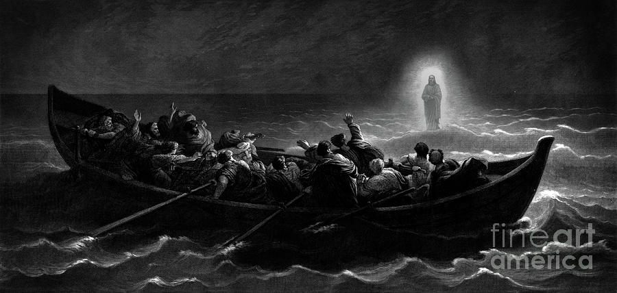 Jesus Appears to Fishermen on the Sea of Galilee Photograph by Doc Braham