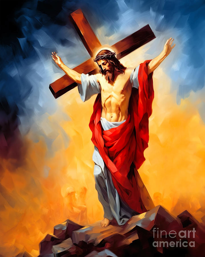 Jesus Christ Painting - Jesus Christ 8 by Mark Ashkenazi
