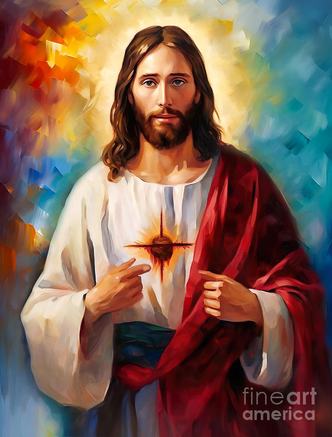 Jesus Christ Painting - Jesus Christ 6 by Mark Ashkenazi