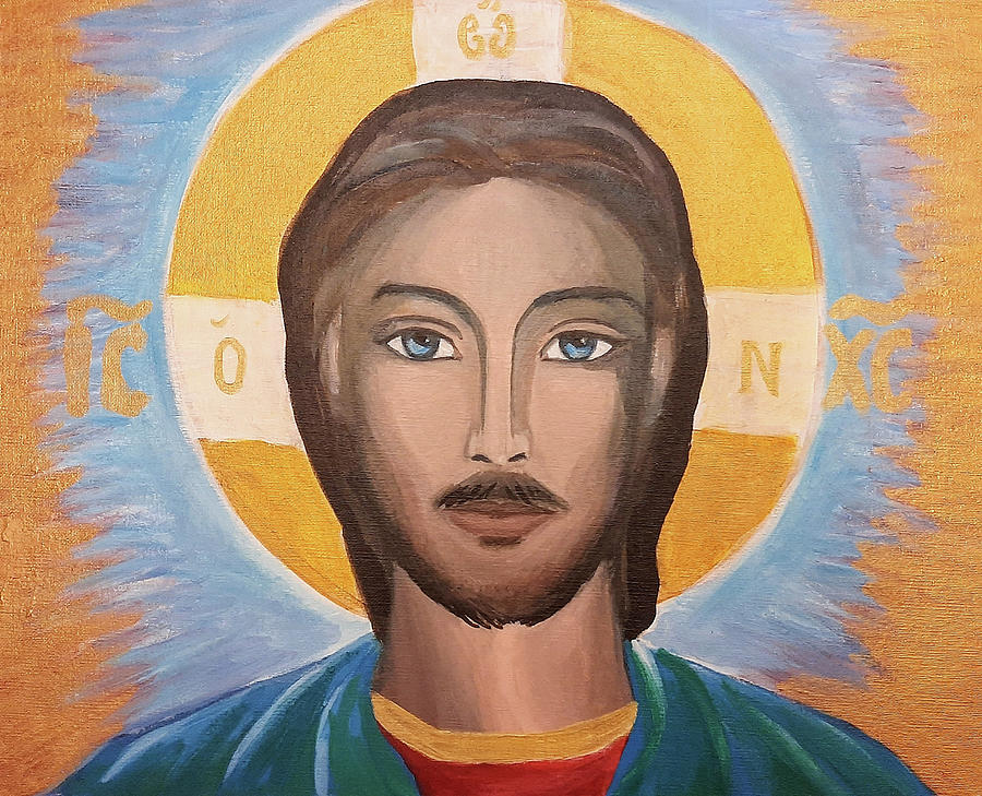 Jesus Christ Painting - Jesus Christ by Anna Lobsanova