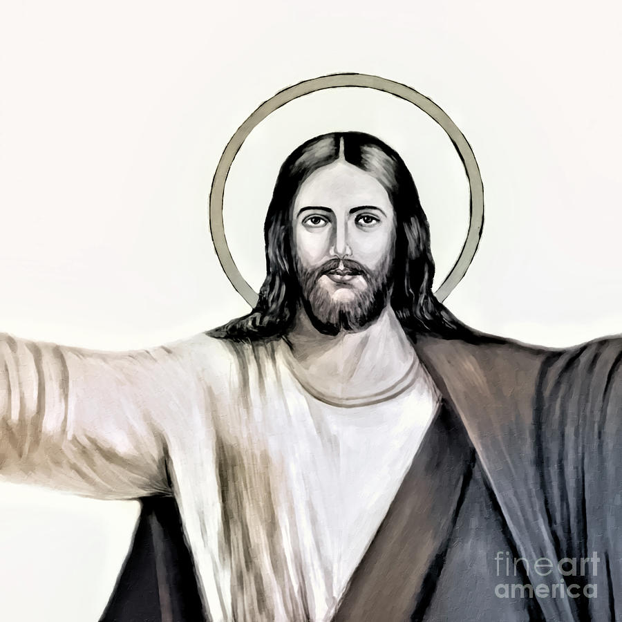 Jesus Christ Arms Photograph by Munir Alawi