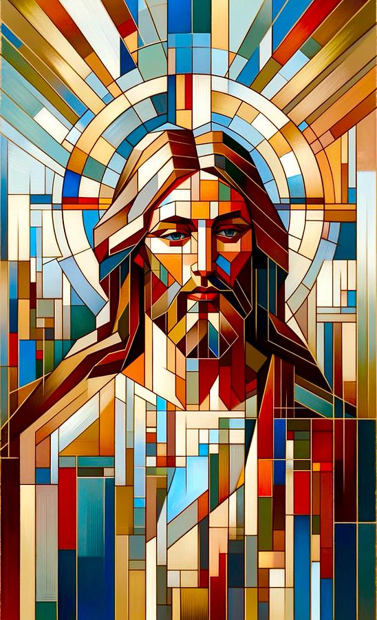 Jesus Christ  Painting by Emeka Okoro