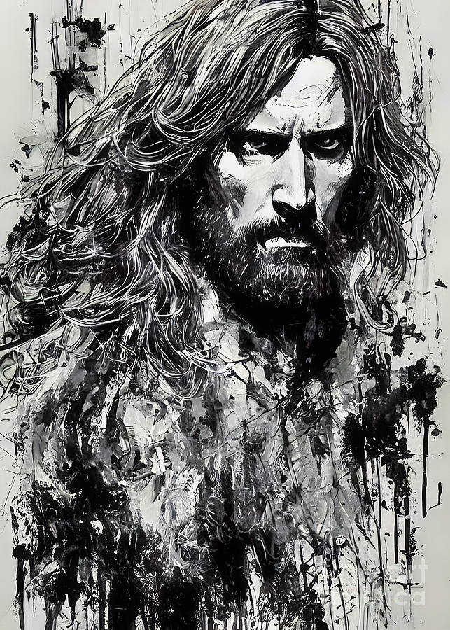 Jesus Christ in Black and White V Photograph by Munir Alawi - Fine Art ...