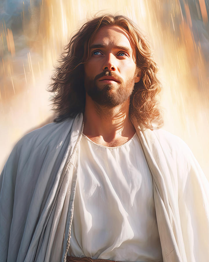 Jesus Christ Our Lord Portrait N3023 Beautiful Treasure Digital Art by ...