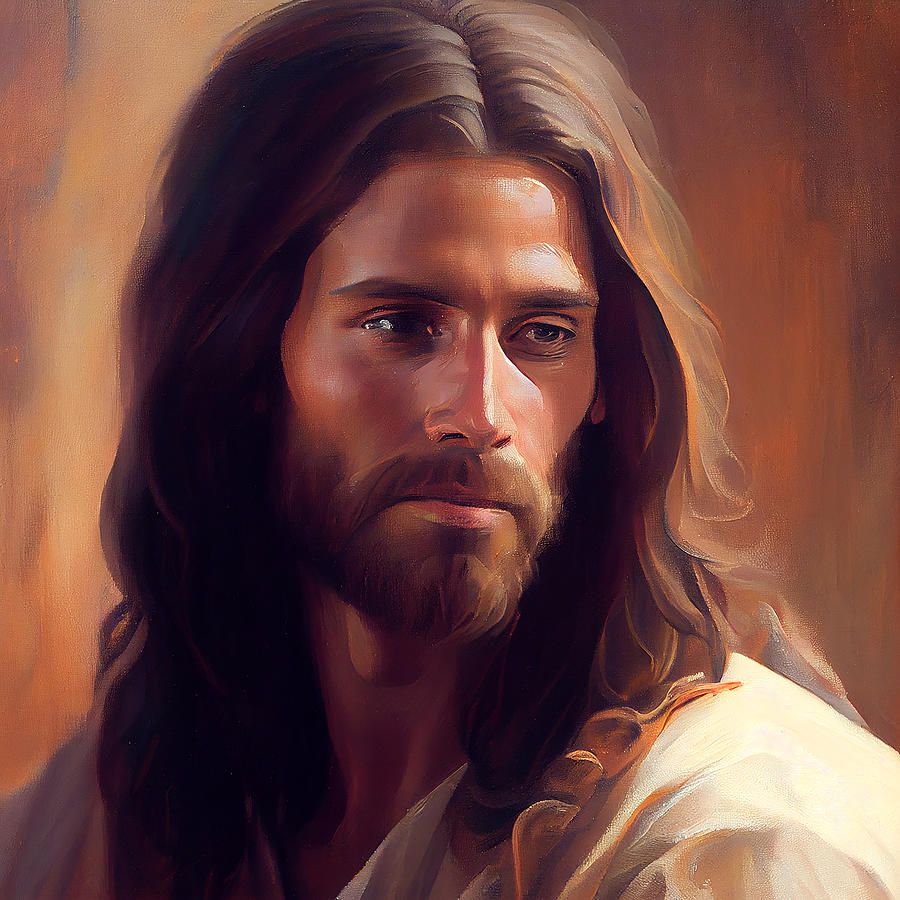 Jesus Christ Portrait Mixed Media by Stephen Smith Galleries - Fine Art ...