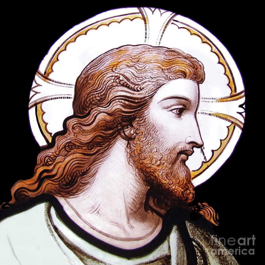 Jesus Christ Profile in Colors Photograph by Munir Alawi