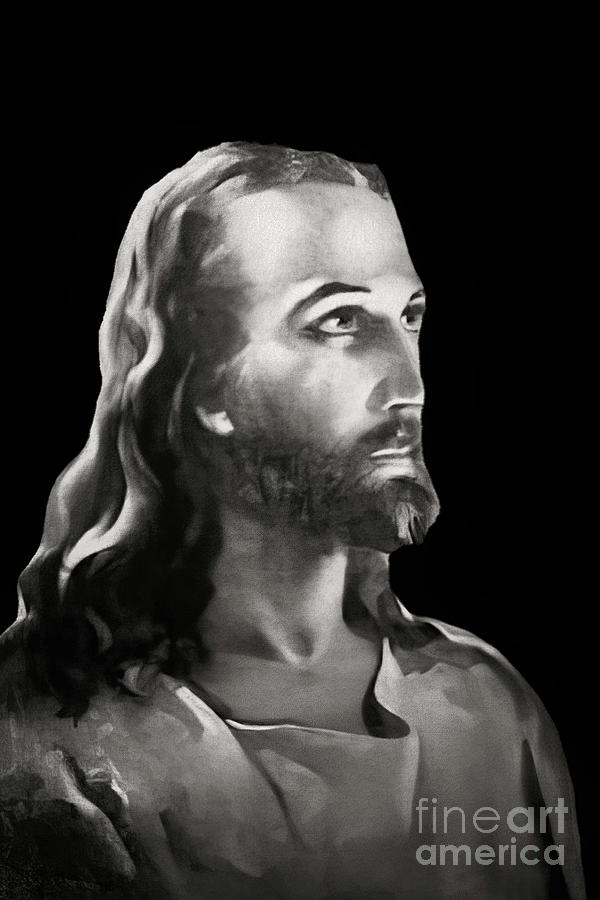 Jesus Christ Profile Photograph by Munir Alawi