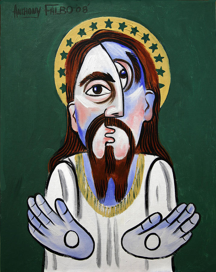 Jesus Christ Superstar Painting by Anthony Falbo