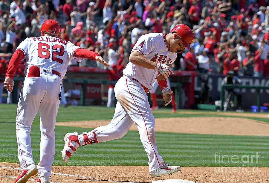 Jesus Feliciano And Mike Trout Photograph by Jayne Kamin-oncea Jesus Feliciano And Mike Trout Photograph by Jayne Kamin-oncea