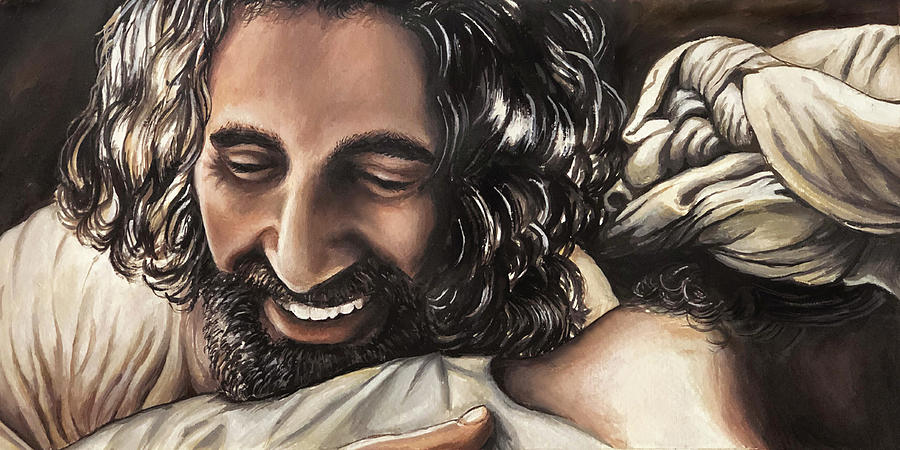 Jesus Christ Painting - Jesus from The Chosen by Mary Susanna Turcotte