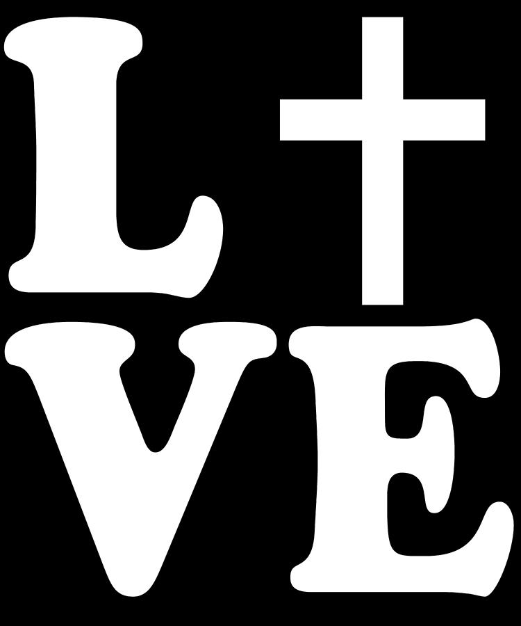 Jesus Is Love Digital Art by Flippin Sweet Gear